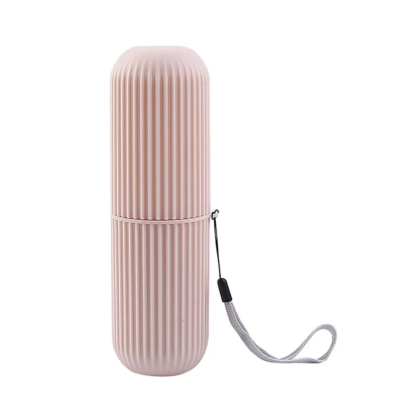 Travel Toothbrush Case – Hygienic Protective Container for Toothbrush & Toothpaste, ideal for on the go.