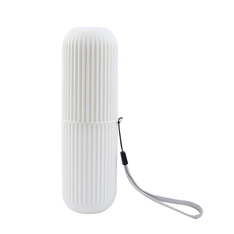 Travel Toothbrush Case – Hygienic Protective Container for Toothbrush & Toothpaste, ideal for on the go.