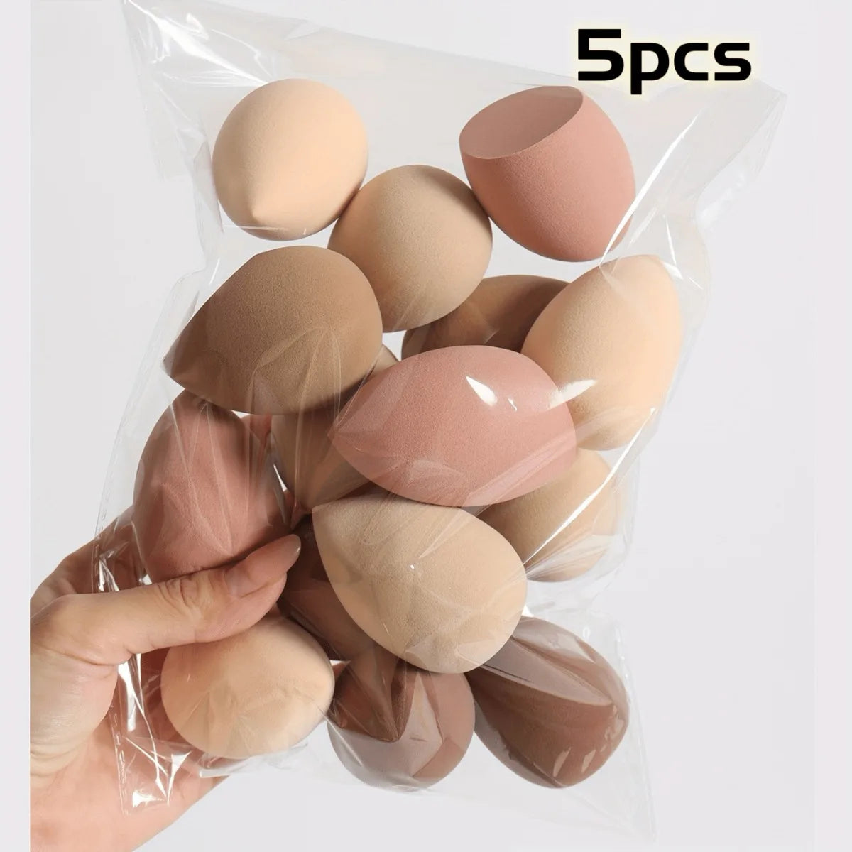 Essential Beauty Blending Sponges – 5-10 piece set for liquid & powder