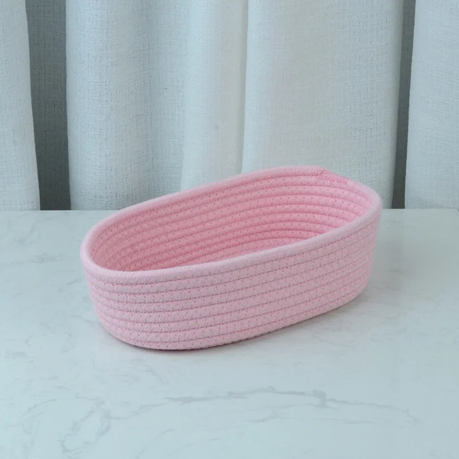 Decorative Storage Baskets - Cotton Rope Set