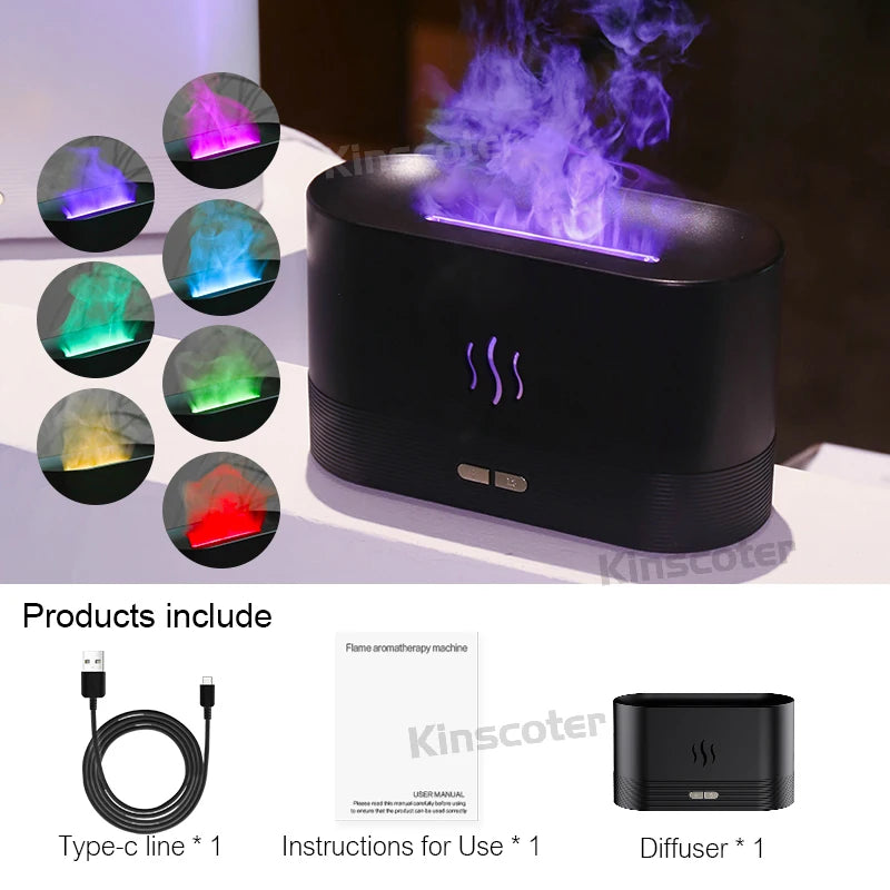 Flame Diffuser – Smart Aroma Diffuser with Flame Effect