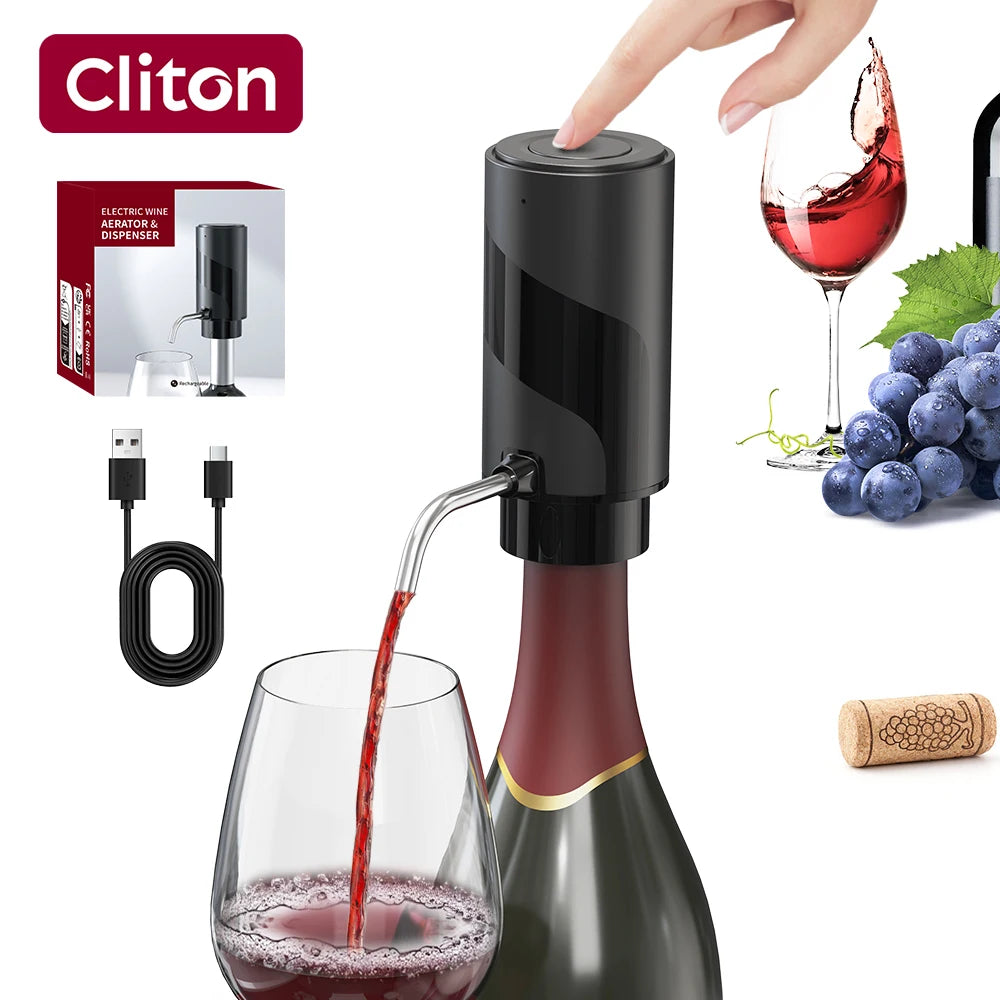 Elektrischer Wein-Dekanter & Belüfter – Perfekter Genuss auf Knopfdruck