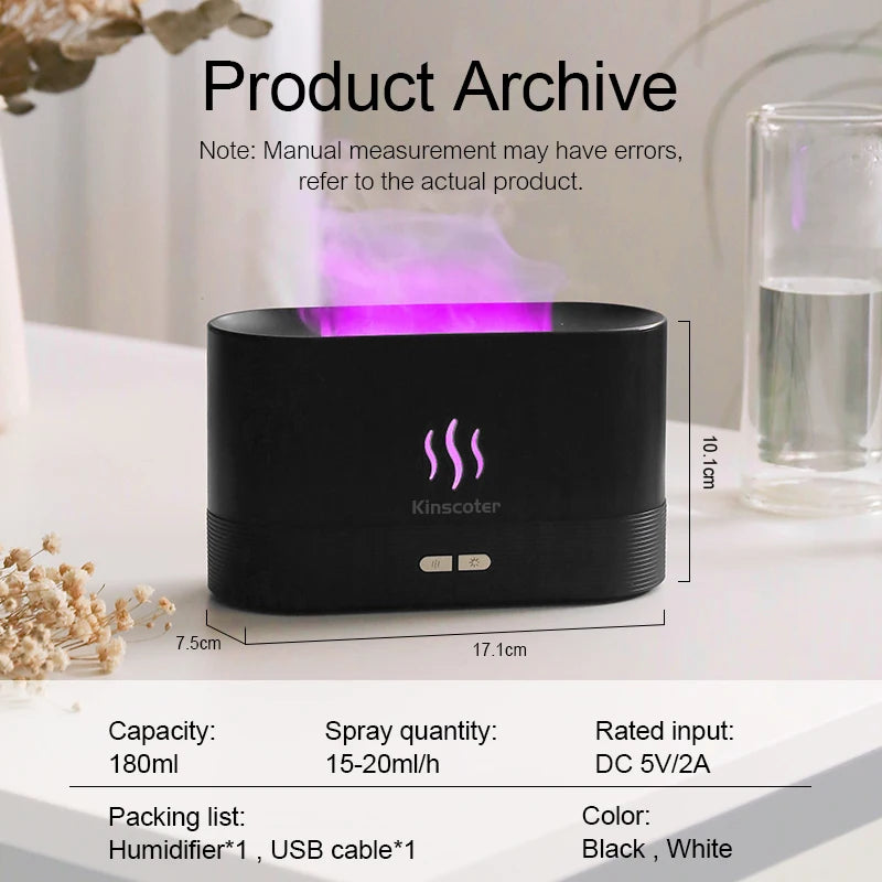 Flame Diffuser – Smarter Aromadiffuser mit Flammeneffekt