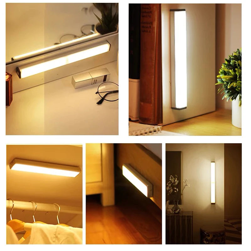 Luce Notturna a LED Wireless con Sensore di Movimento