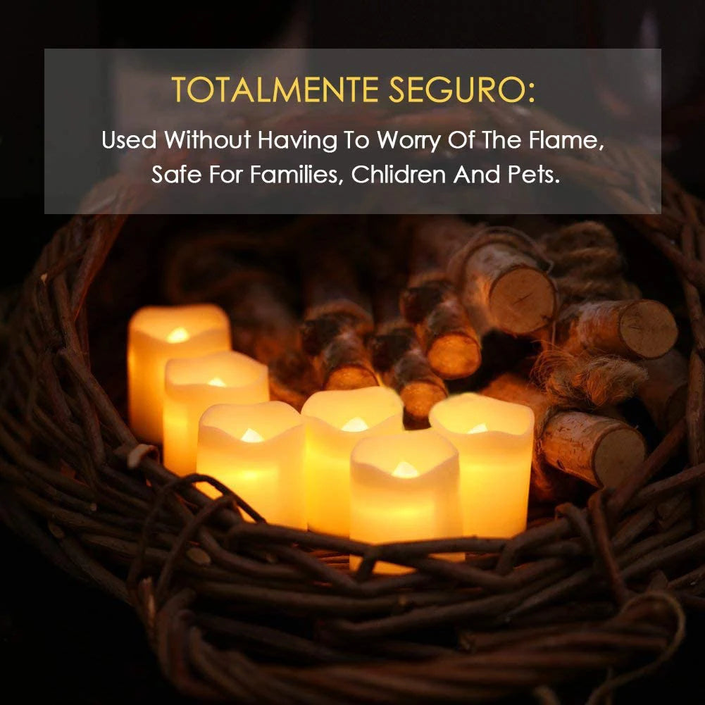 24Pcs/Set Flameless LED Candle