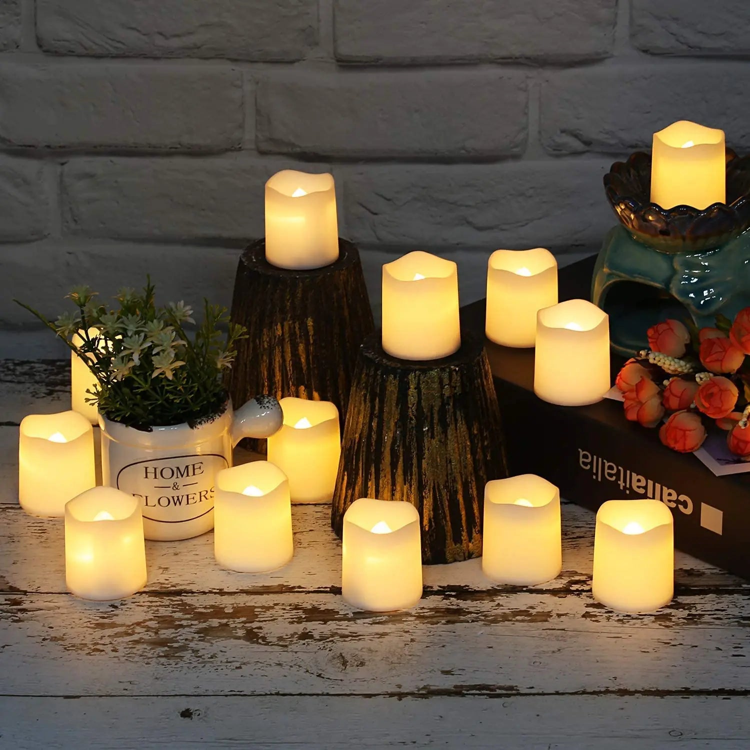24Pcs/Set Flameless LED Candle