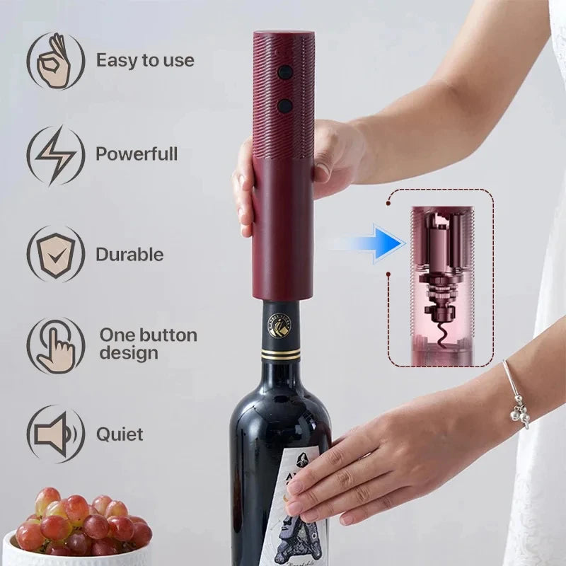 Electric Wine Opener – Elegance Meets Convenience