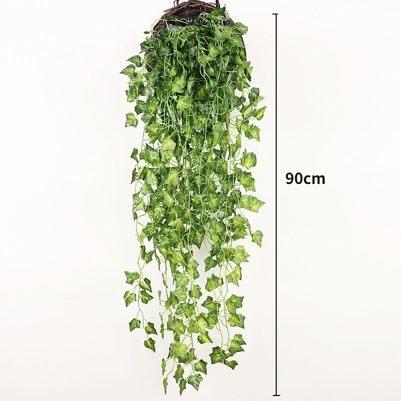 Artificial Hanging Plant (90 cm) – Decorative Ivy Garland for a Green Ambiance at Home or Events.
