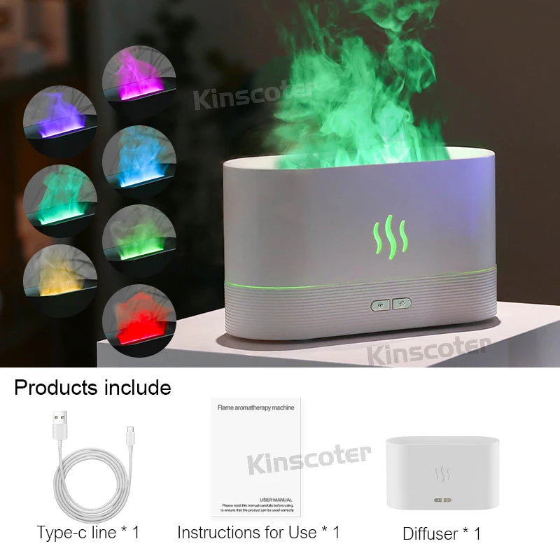 Flame Diffuser – Smarter Aromadiffuser mit Flammeneffekt