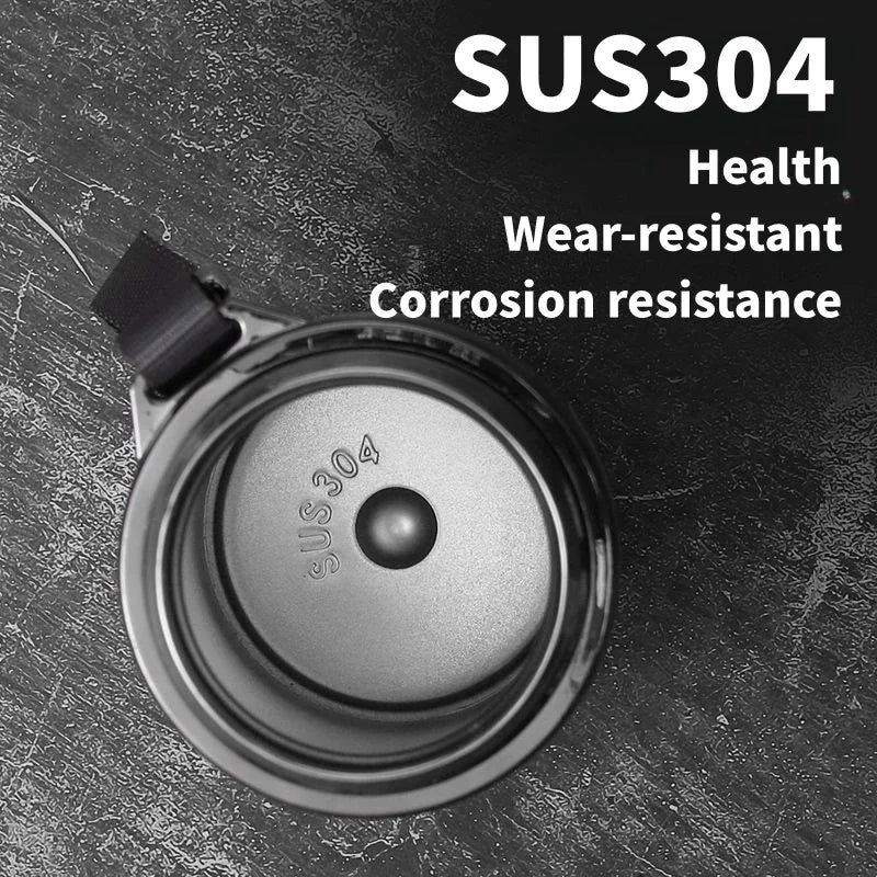 SoftAura Stainless Steel Thermos Bottle LED