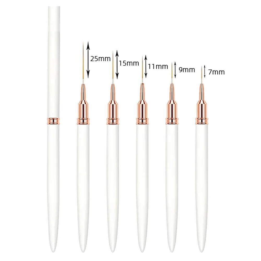 Nail Art Liner-Set (5-tlg.)