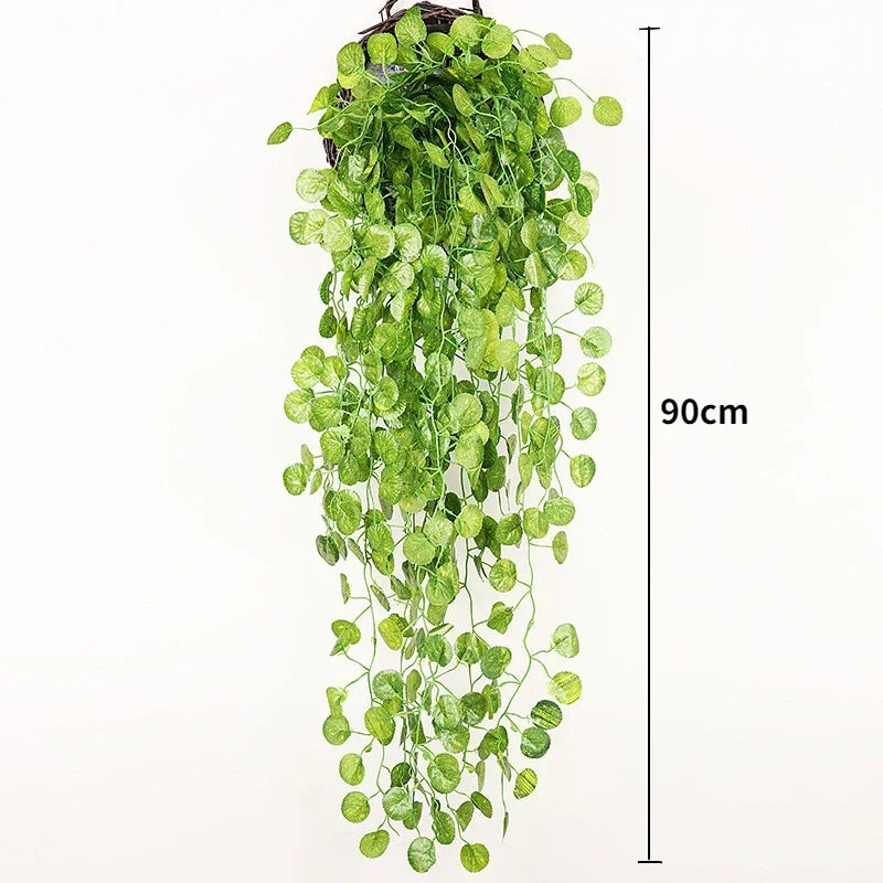 Artificial Hanging Plant (90 cm) – Decorative Ivy Garland for a Green Ambiance at Home or Events.