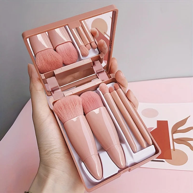 Compact Makeup Brush Set (5-piece)