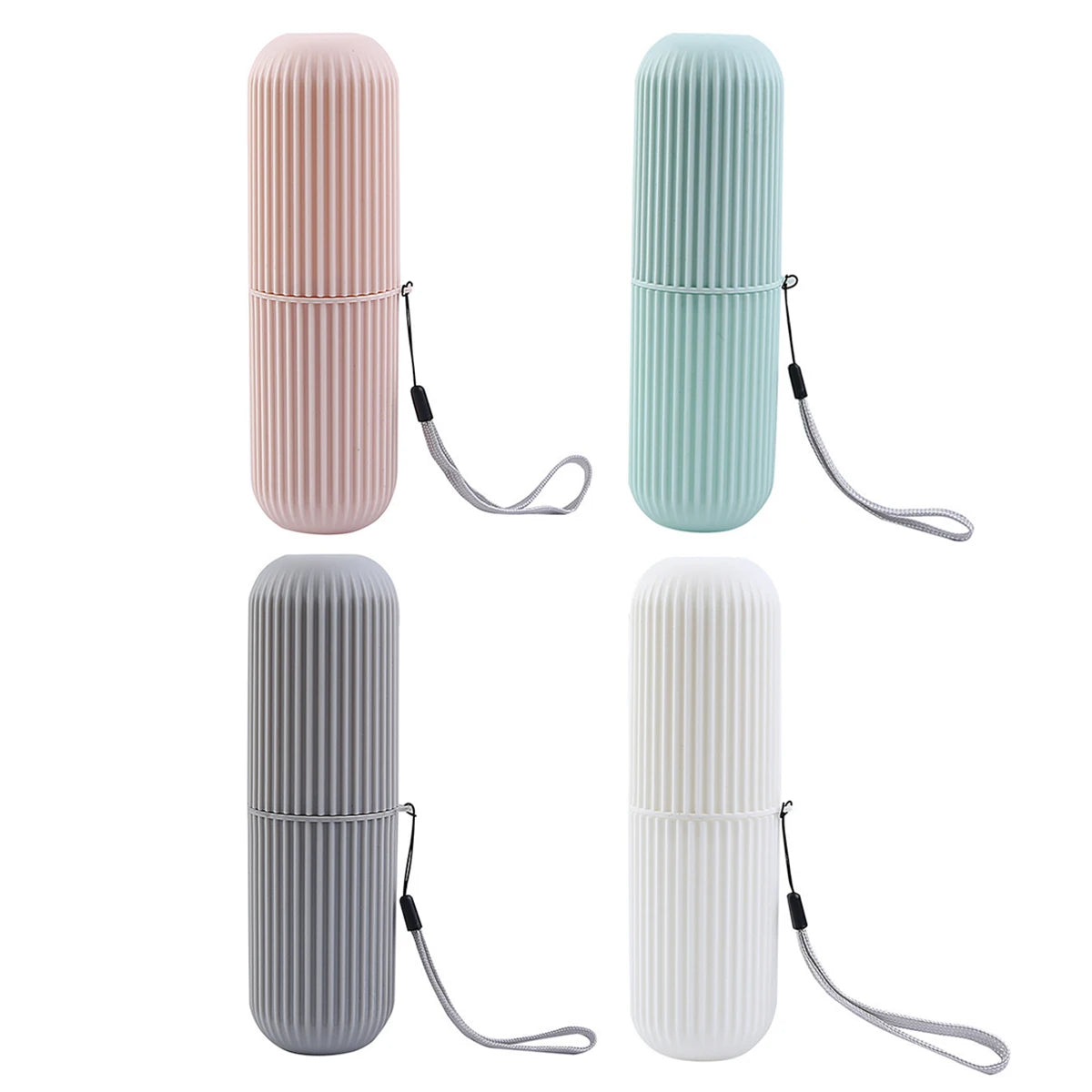 Travel Toothbrush Case – Hygienic Protective Container for Toothbrush & Toothpaste, ideal for on the go.