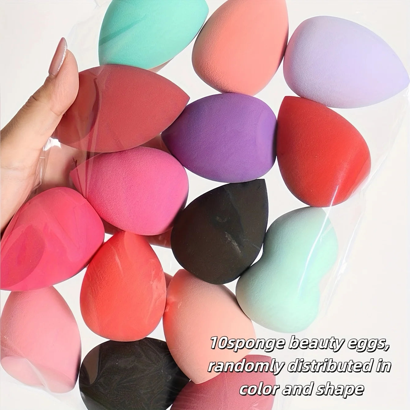 Essential Beauty Blending Sponges – 5-10 tlg. Set für Liquid & Puder