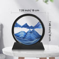 Clessidra 3D con Sabbia Cinematica
